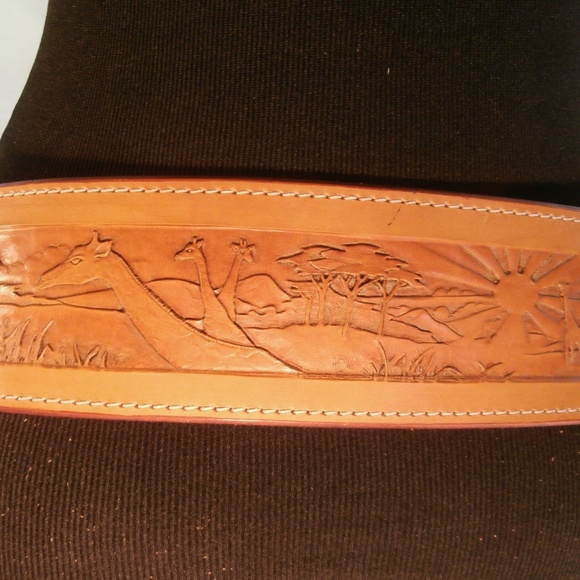 LEATHER SASH BELT main image 4